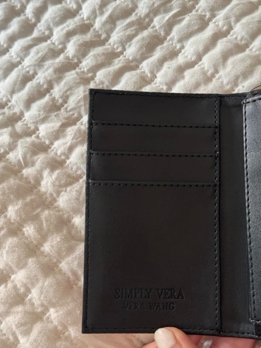 Simply Vera Vera Wang rose printed compact wallet
